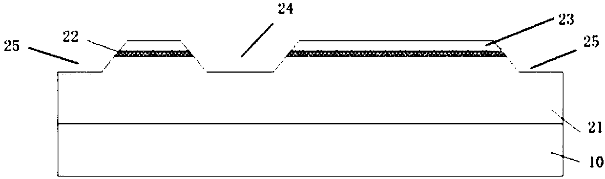 Highlight flip LED chip having insulating protection structure and manufacturing method thereof