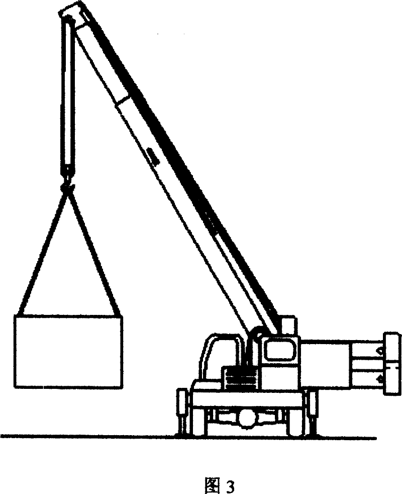 Weight-balancing type lifting method and equipment