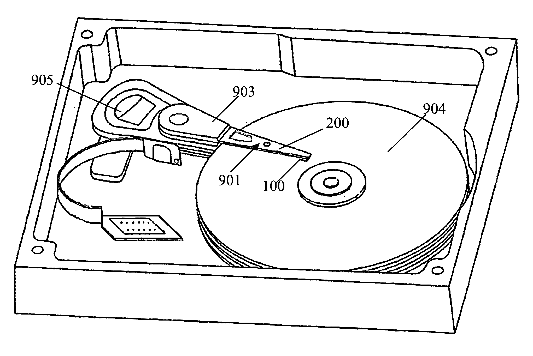 Head gimbal assembly with improved interconnection between head slider and suspension, fabricating method thereof, and magnetic disk drive with the same