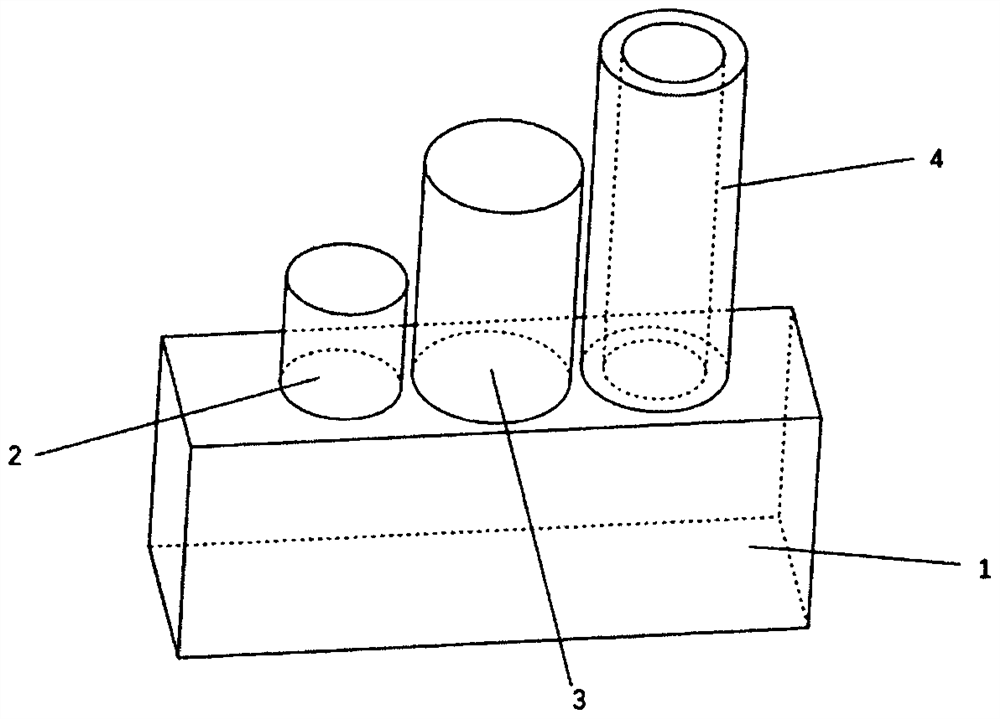 Metasurface micro antenna array based on multiple-height structure