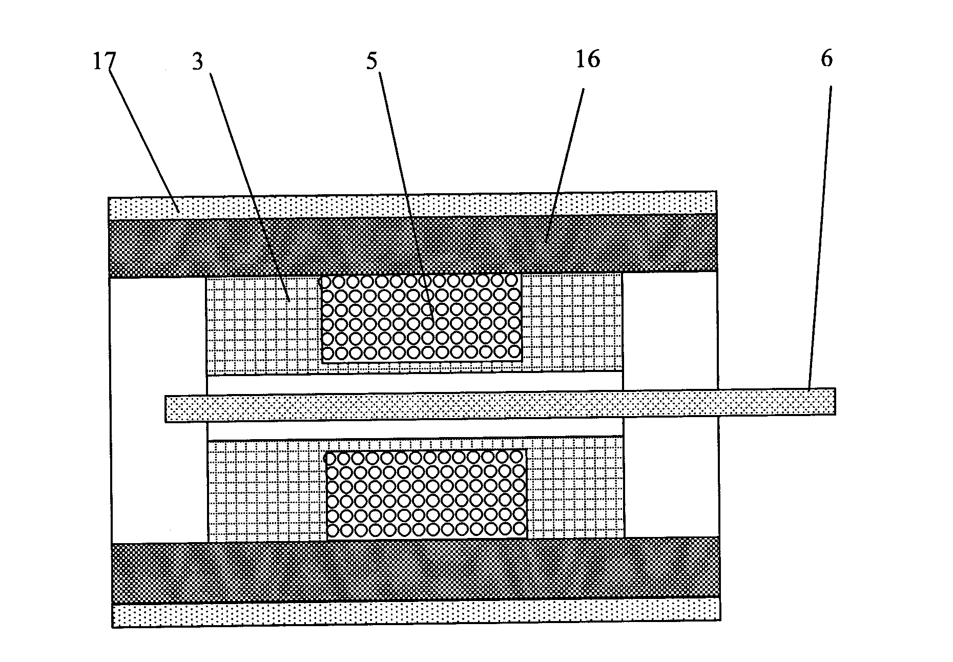 Double-wire differential-type magnetostrictive displacement sensor