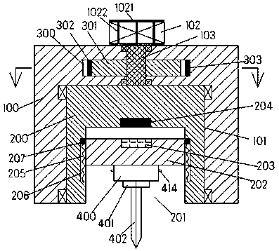 Metal functional material manufacturing technology equipment for novel electronic component