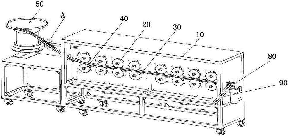 Automatic slider polishing machine