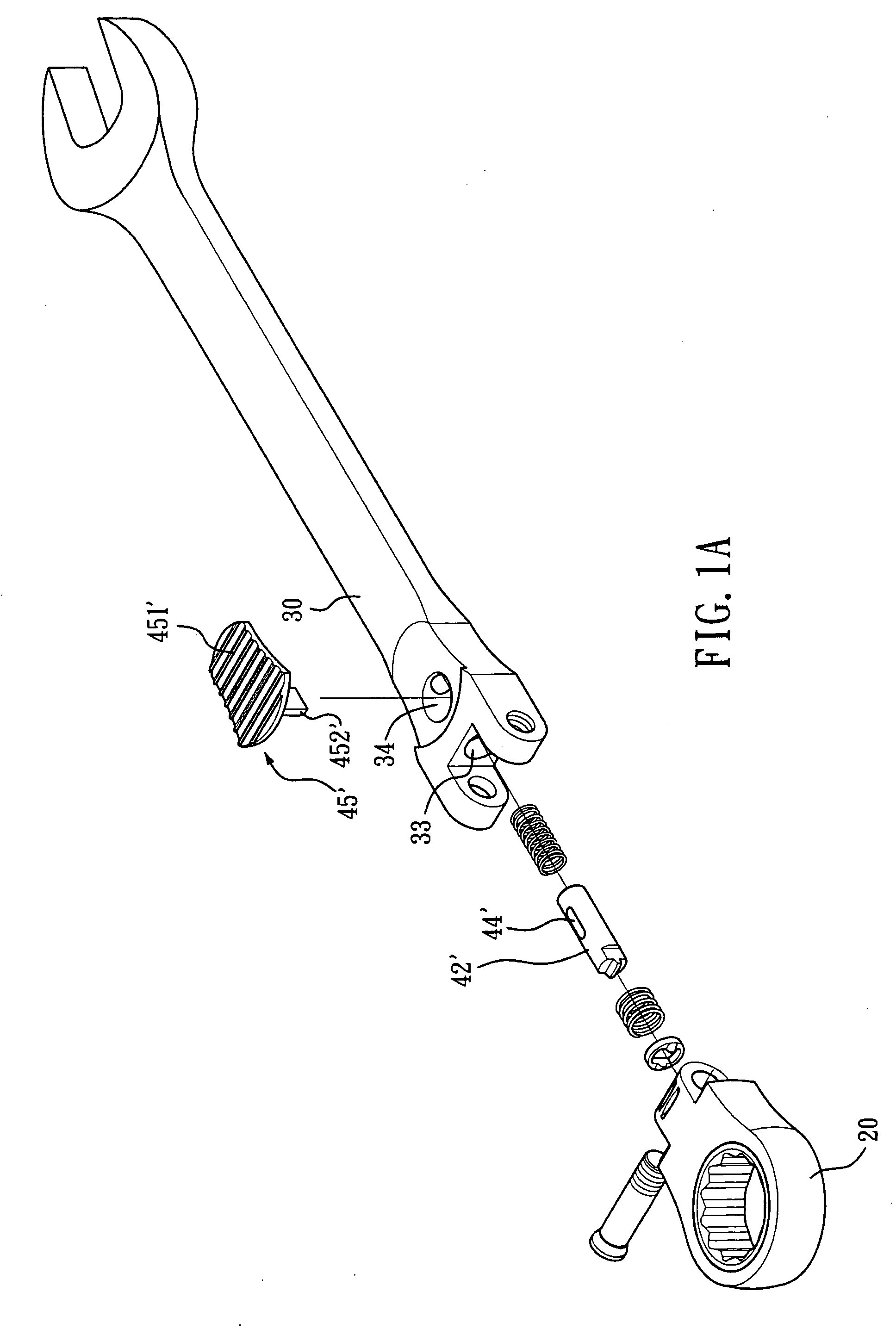 Hand tool having an adjustable head with joint lock mechanism