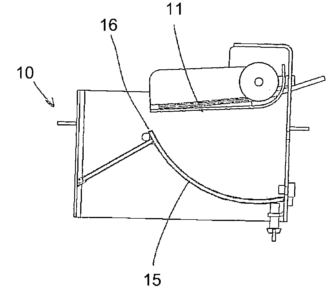 Method and apparatus for treating a bed of particulated material