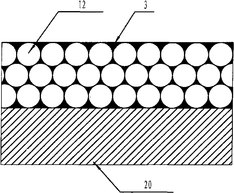 Manufacturing method of bimetal self-lubricating bearing material