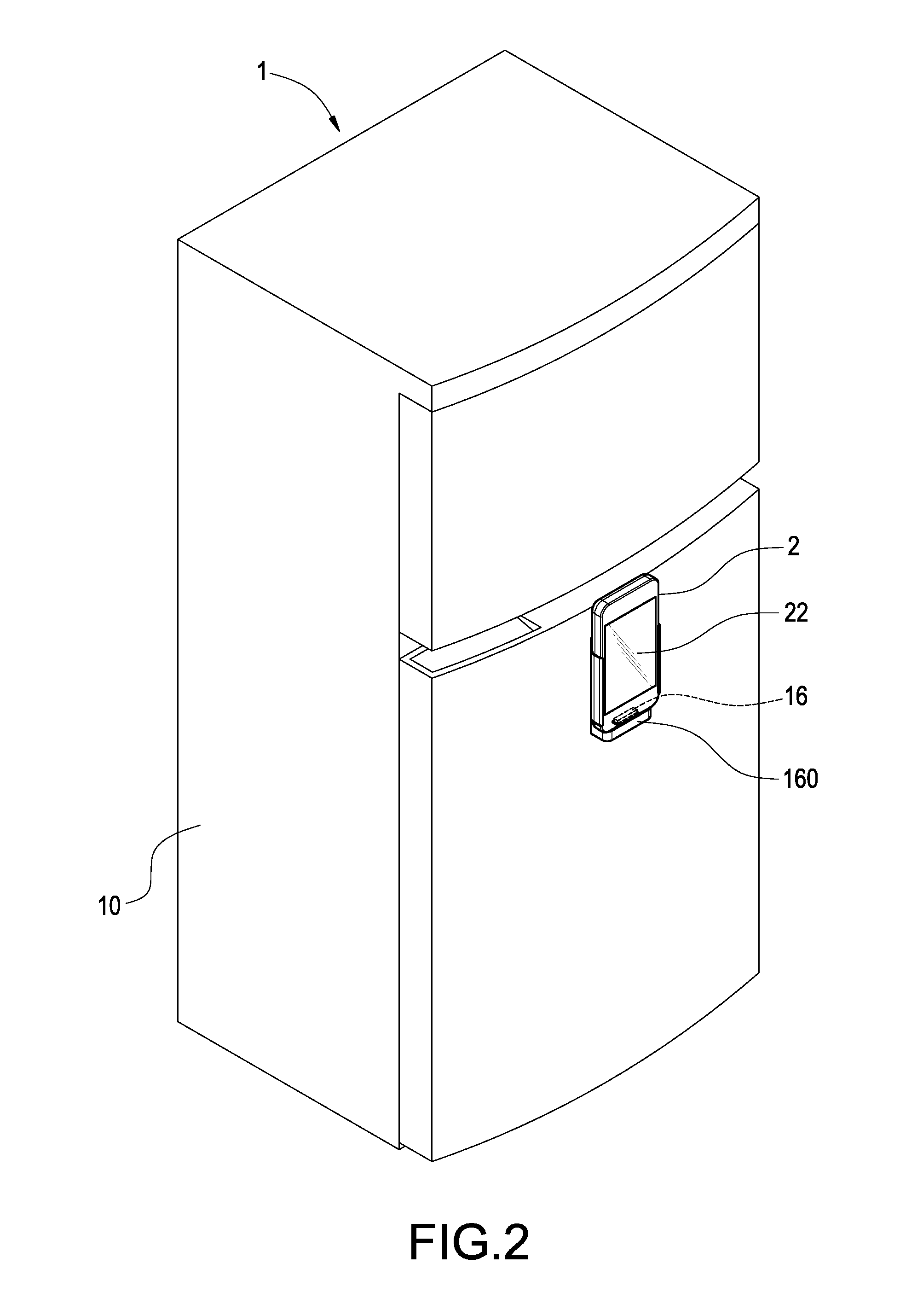 Intellectual refrigerator combining with portable electric device and control method for the same