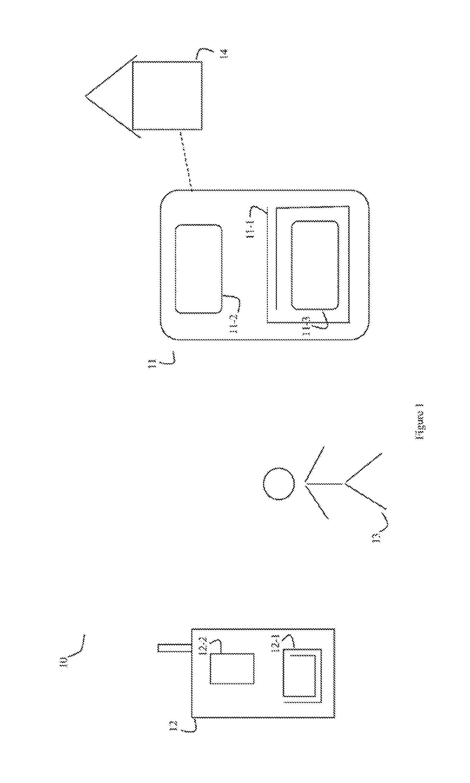 Method of authentication between a mobile terminal and a processing terminal