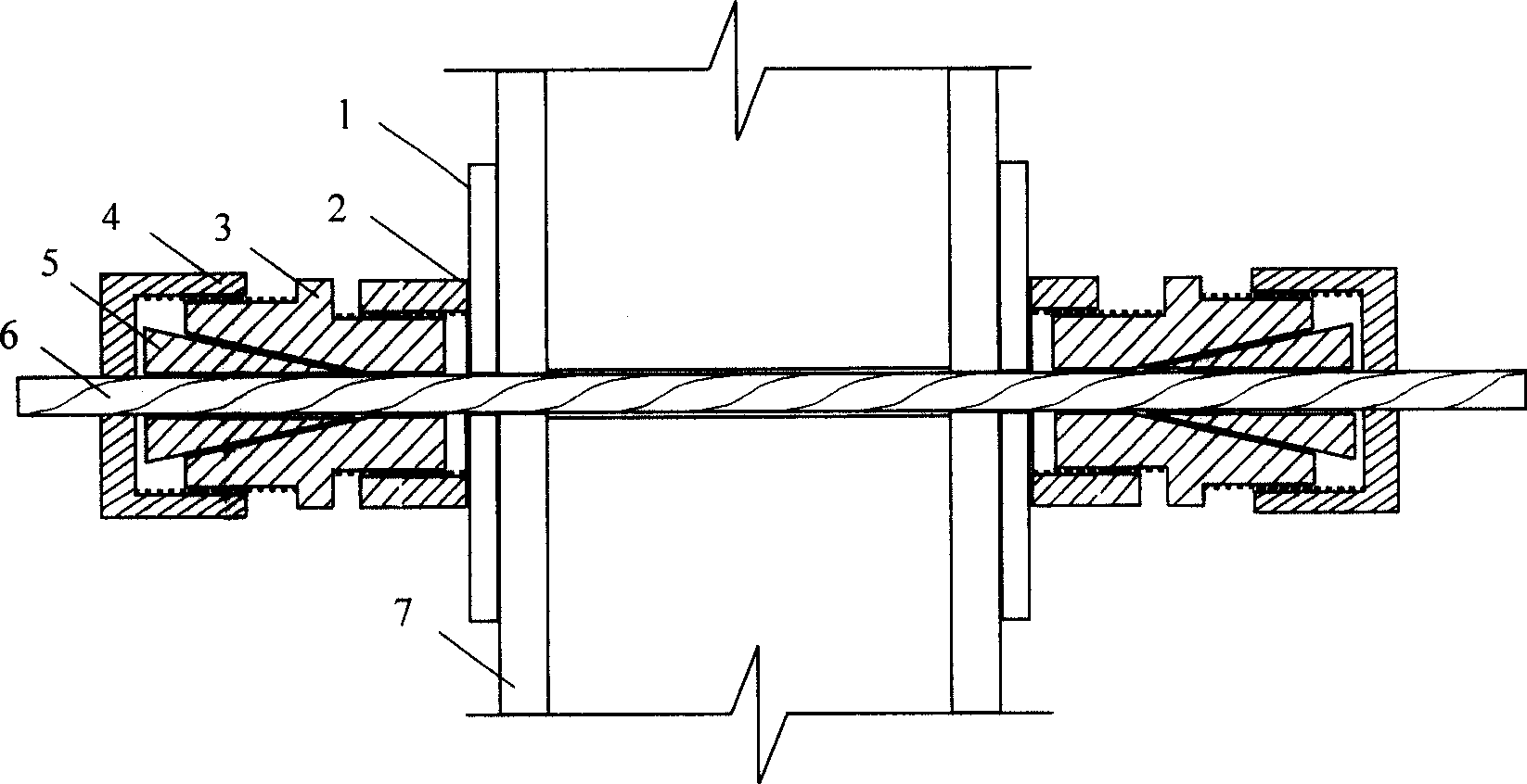 Large-template drawing steel stranded wire