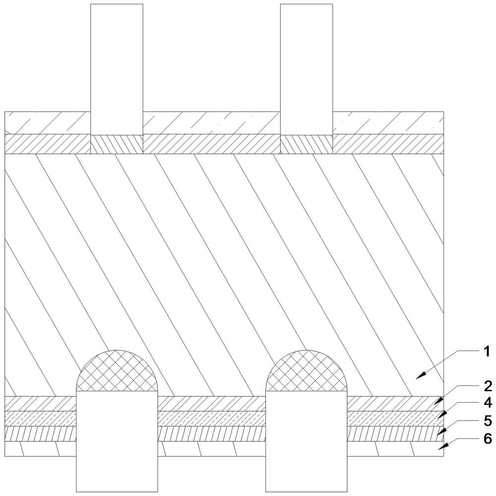 A kind of crystalline silicon solar cell with high-efficiency back passivation layer and preparation method thereof