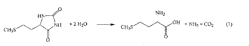 Process for producing methionine