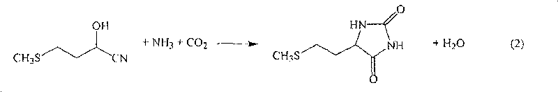 Process for producing methionine