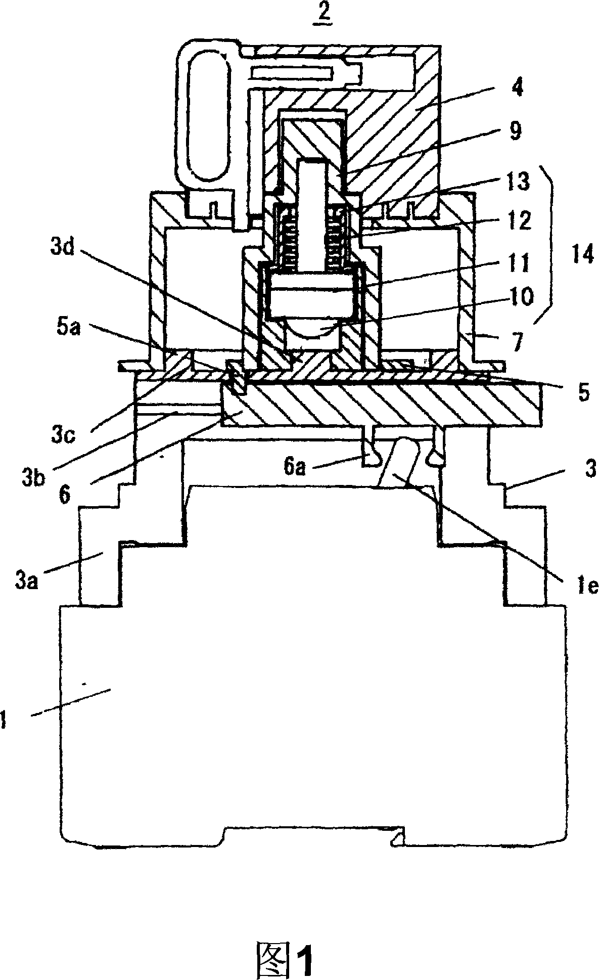 External operation handle device for a circuit breaker