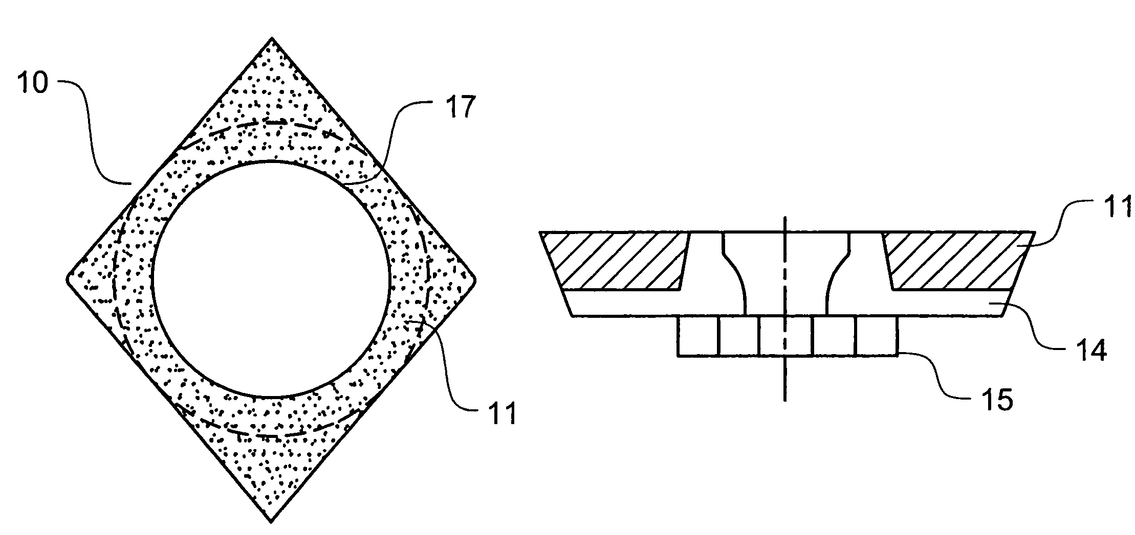 Indexable cutting inserts and methods for producing the same