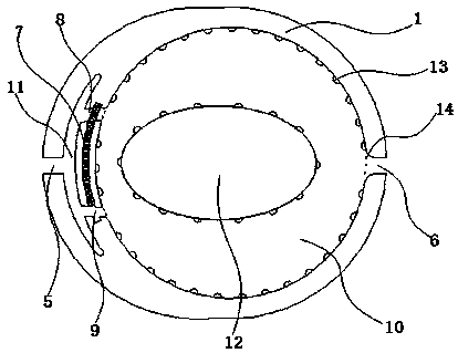 Detection device and detection method for phosphate ester plasticizer migration from fabric to skin