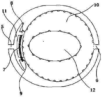 Detection device and detection method for phosphate ester plasticizer migration from fabric to skin