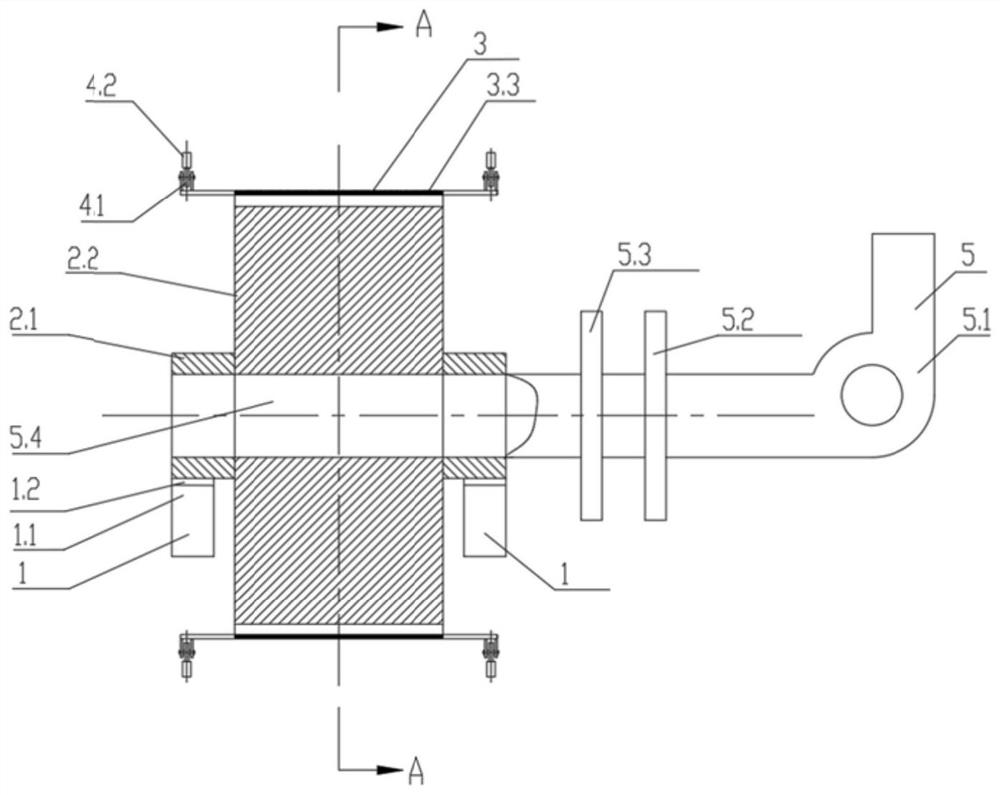 Self-adaptive grinding wheel device of grinding machine