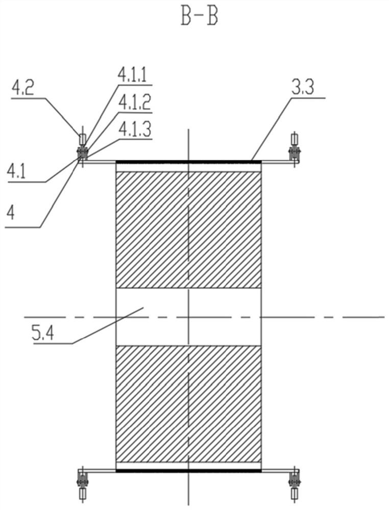 Self-adaptive grinding wheel device of grinding machine