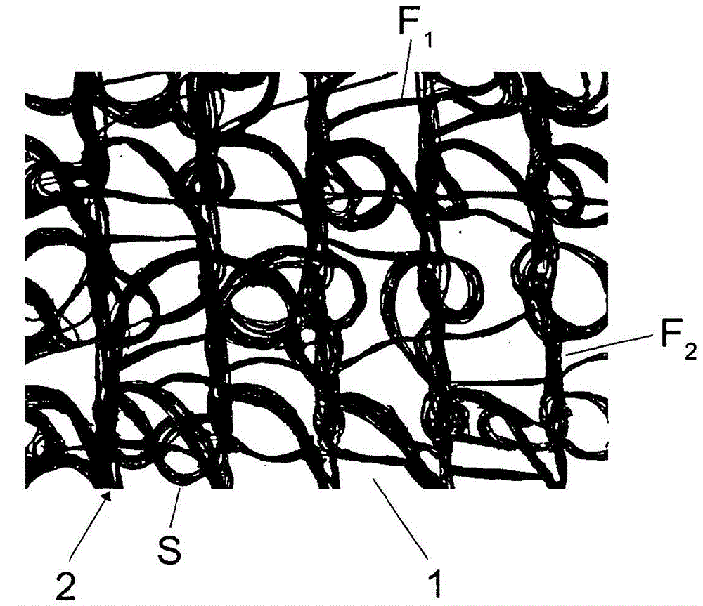 Composite material element for nylon hook-and-loop fastener and method for forming composite material element of hook-and-loop fastener