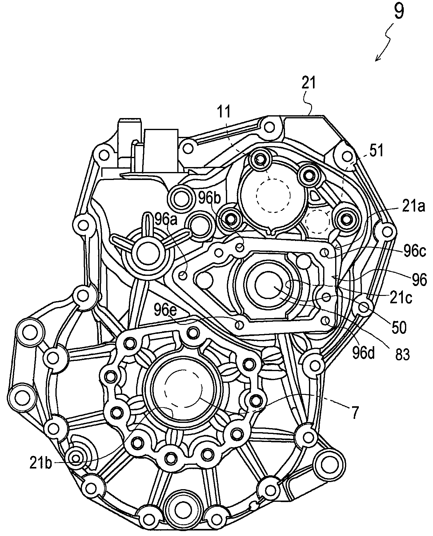 Transaxle Provided With Power Take-Off Device