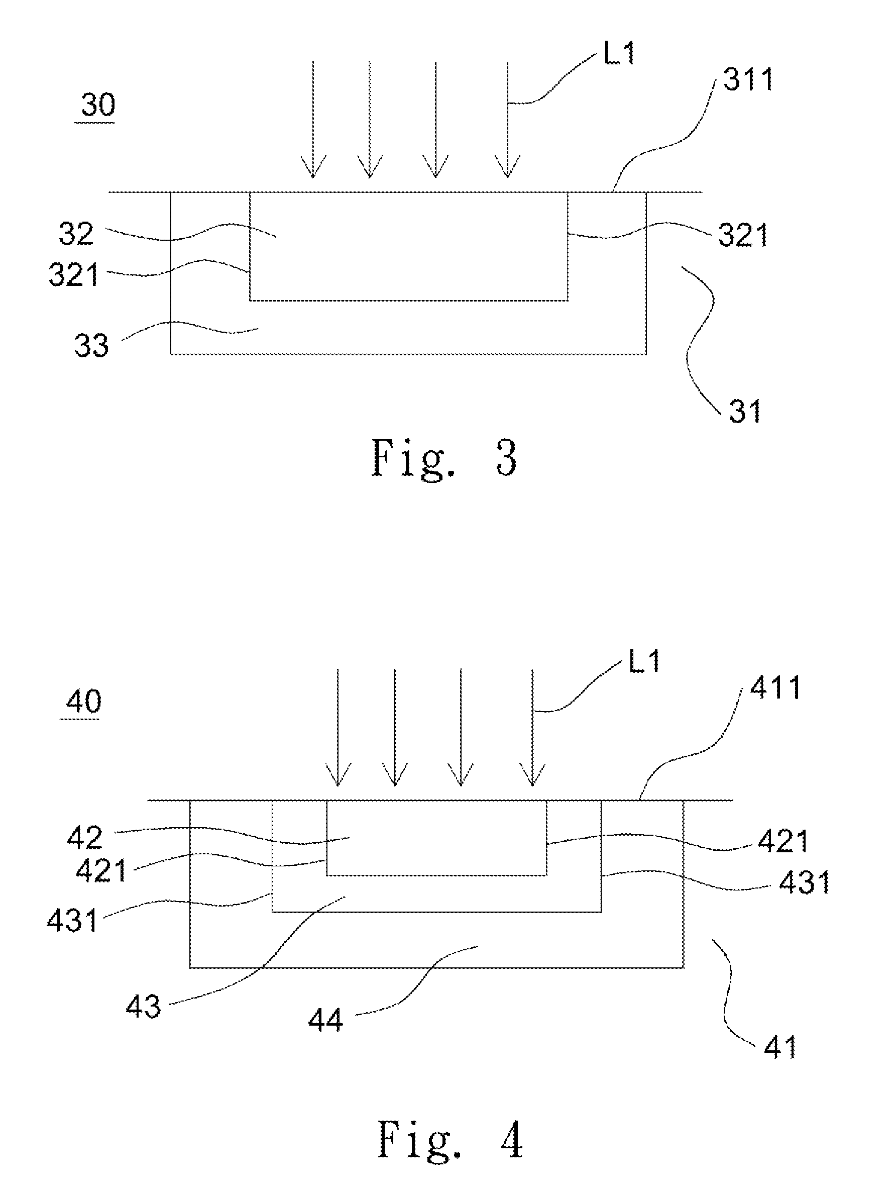 Ultra-violet light sensing device and manufacturing method thereof