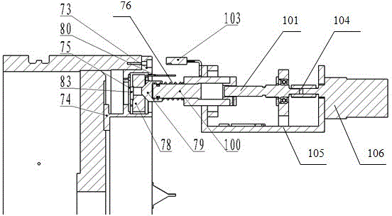 Automatic dynamic balance device of direct plate setter