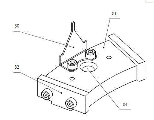 Automatic dynamic balance device of direct plate setter