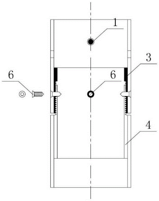 Threaded-connection square steel pipe column and construction method