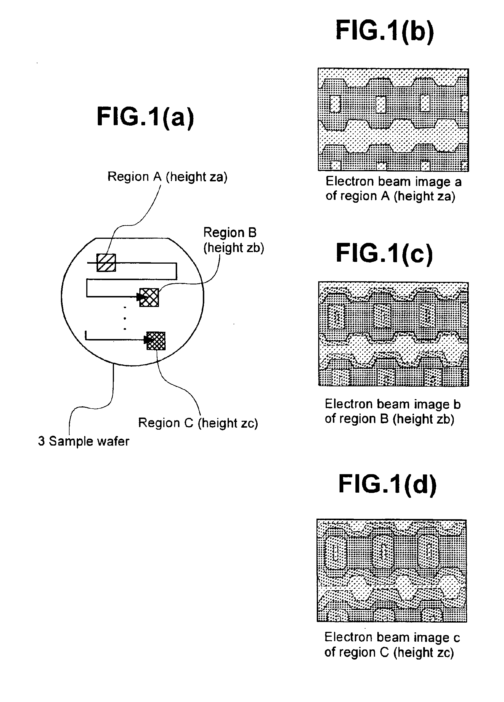 Electron beam exposure or system inspection or measurement apparatus and its method and height detection apparatus