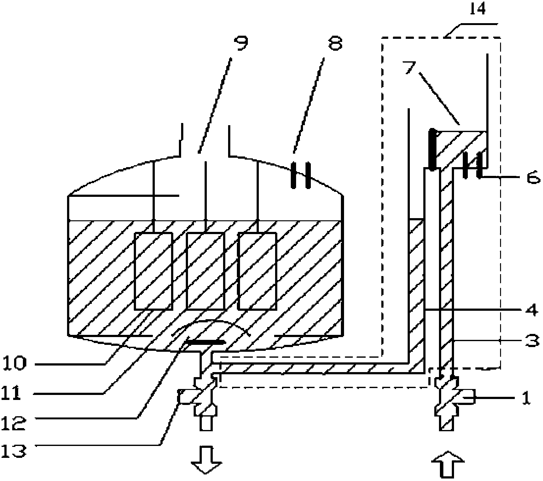 Electrode humidifier control method and device and electrode humidifier