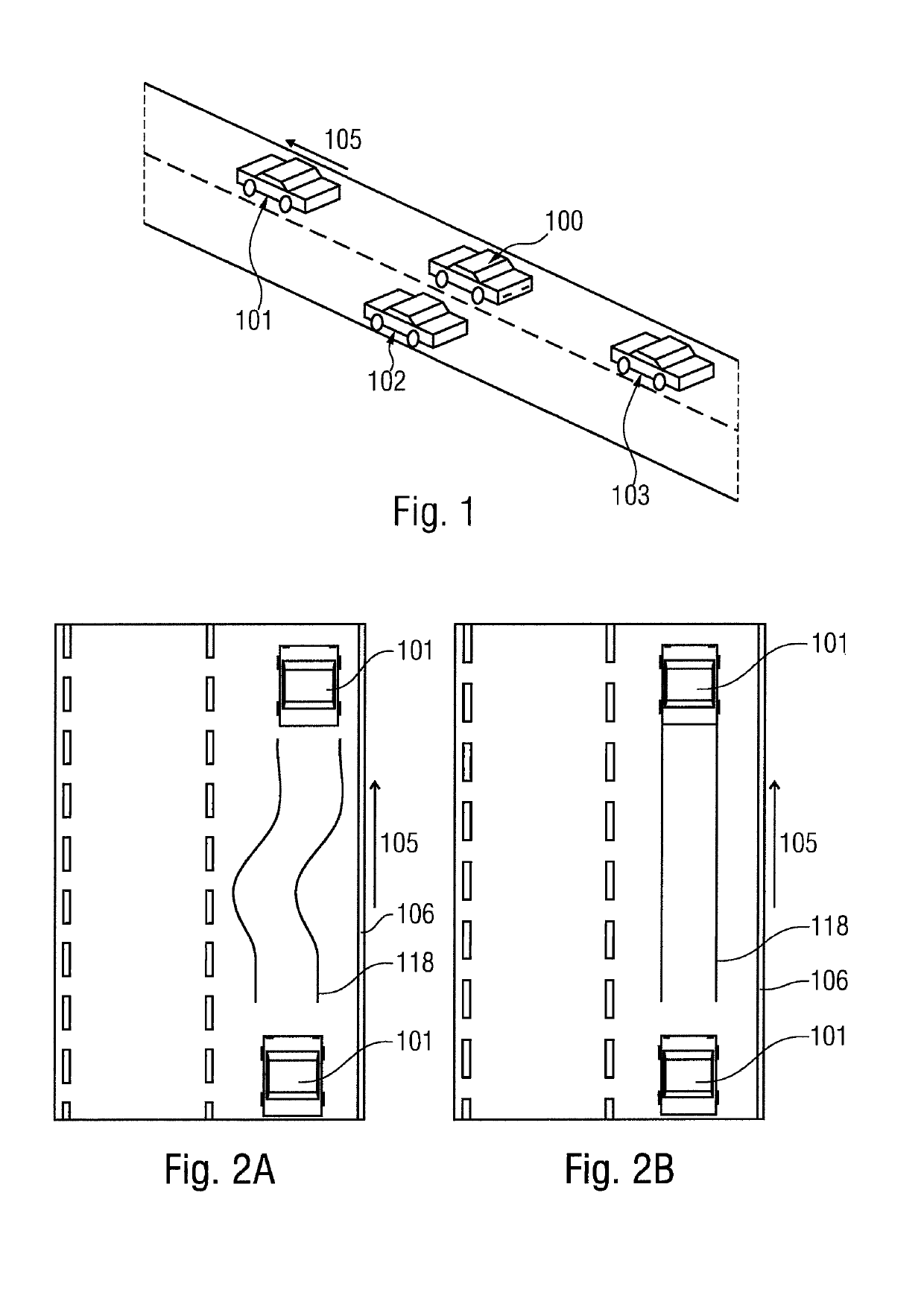 Method and device for determining a driving state of an external motor vehicle