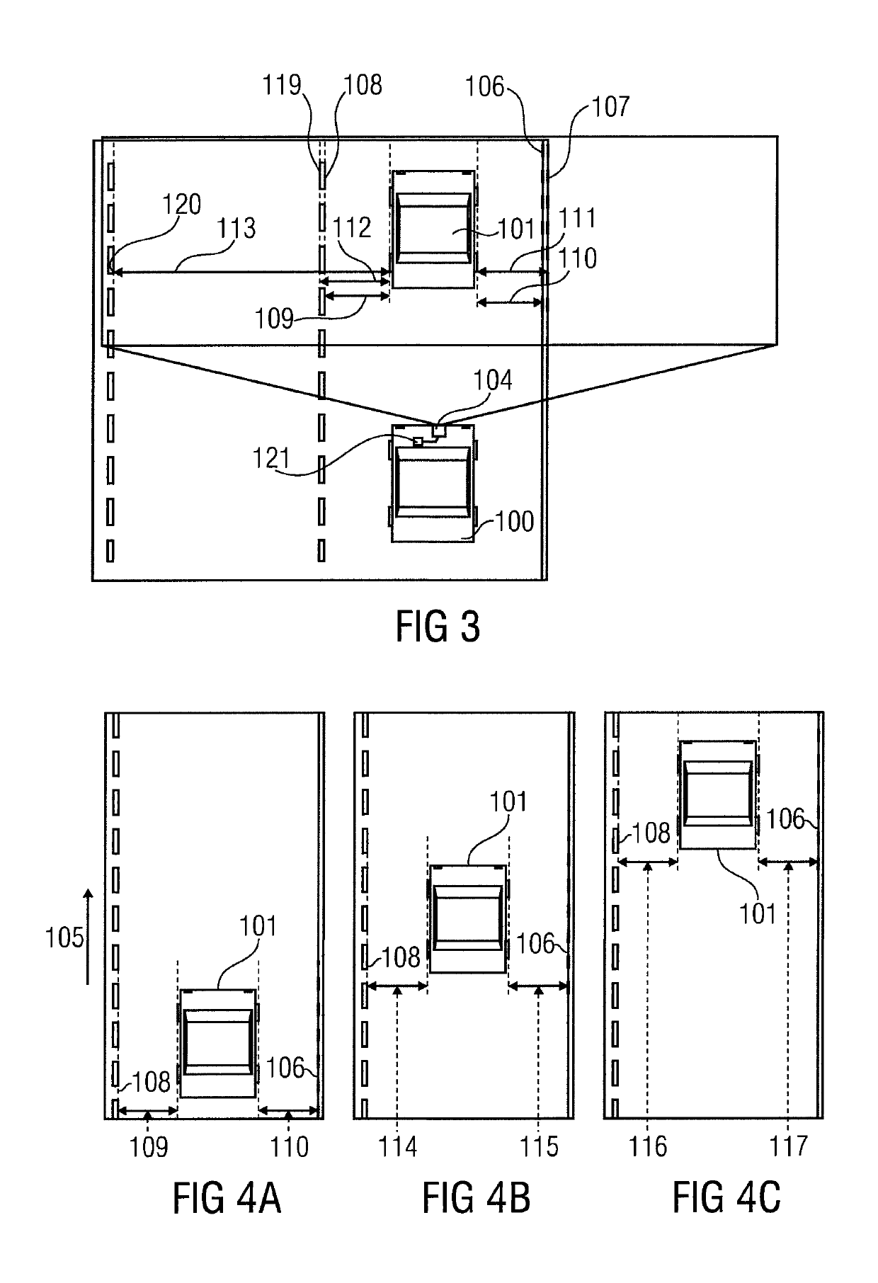 Method and device for determining a driving state of an external motor vehicle