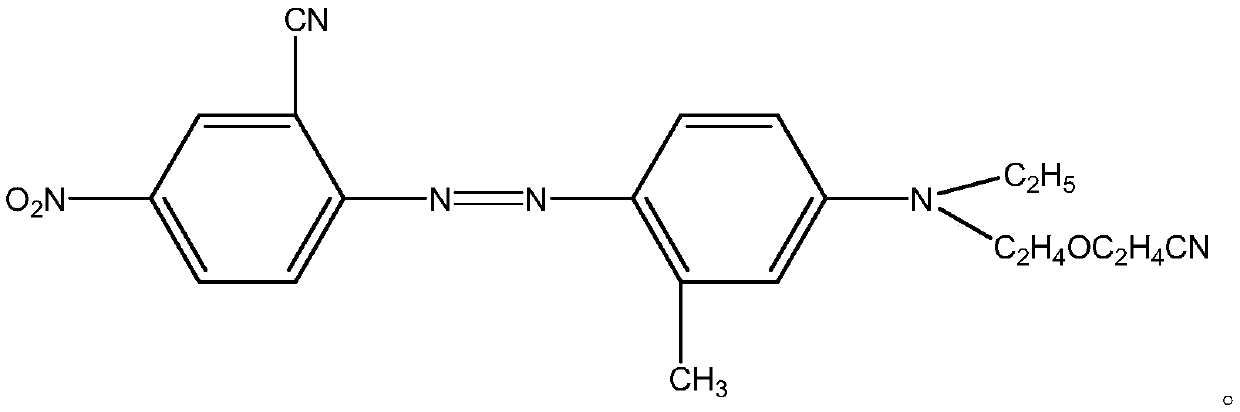 Disperse orange dye composition, disperse orange dye, preparation method and application of disperse orange dye, and colored article