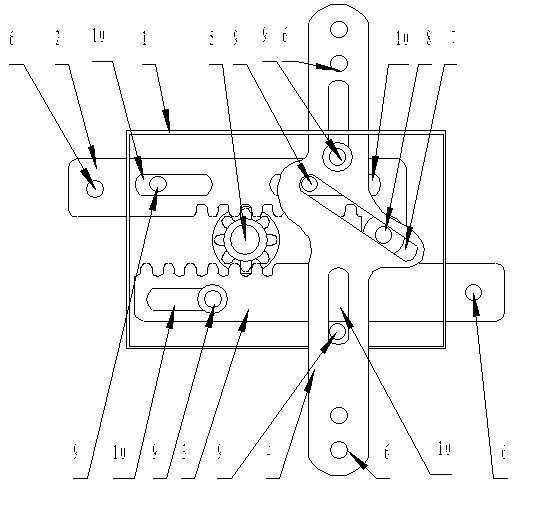 Anti-theft and anti-prying invisible strongbox