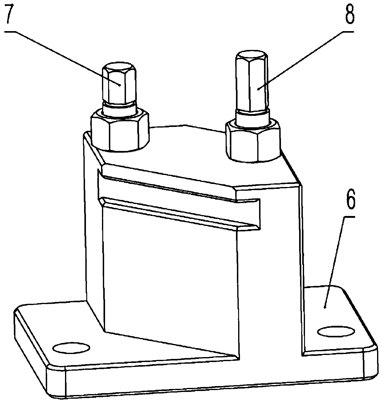 A positioning fixture and clamping method for titanium alloy ring castings