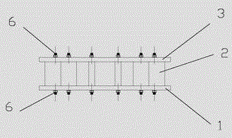 Flow guiding and vortex suppressing device for water inlet pool of guide vane type pump station