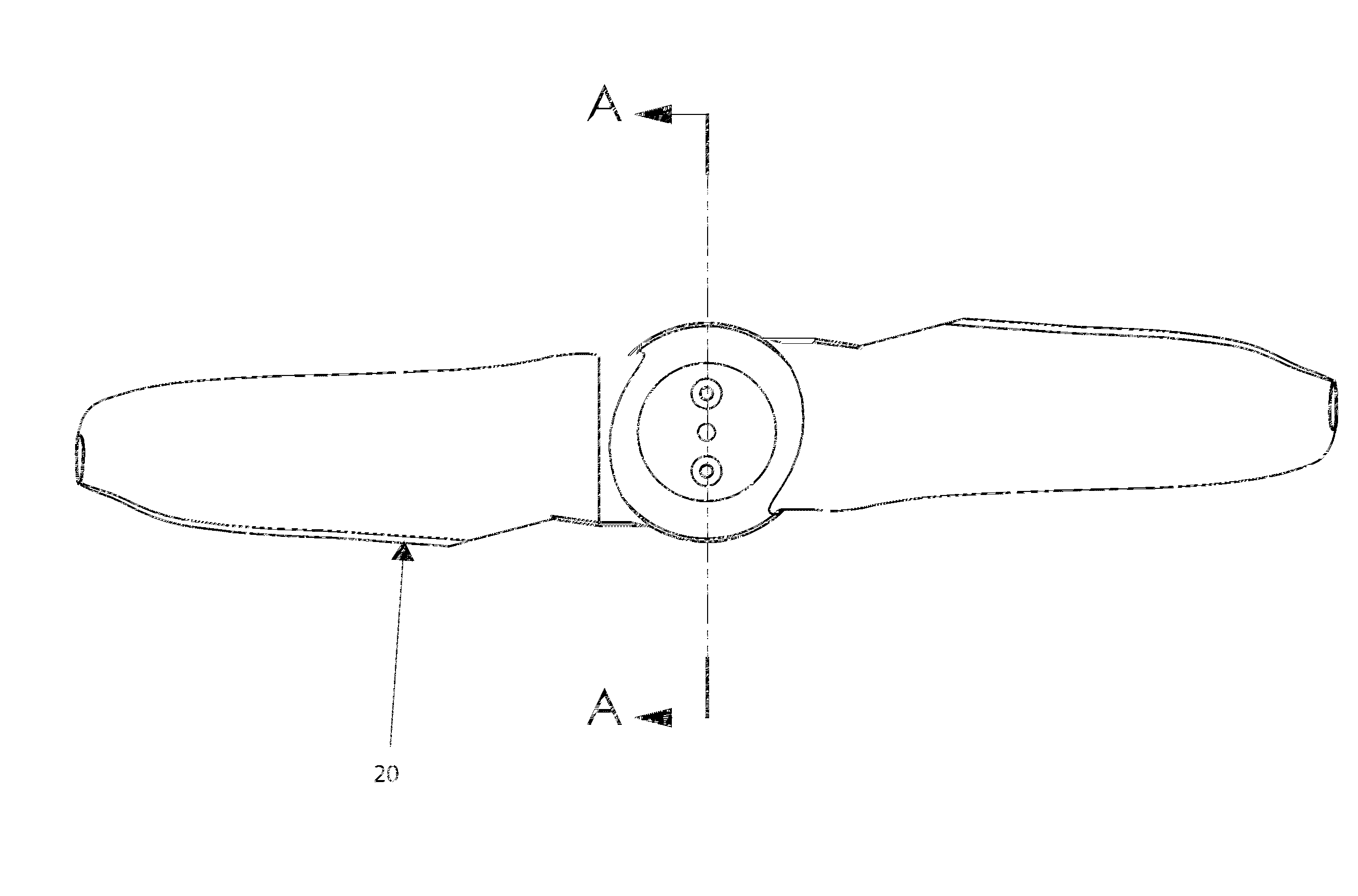Propeller-motor assembly for efficient thermal dissipation