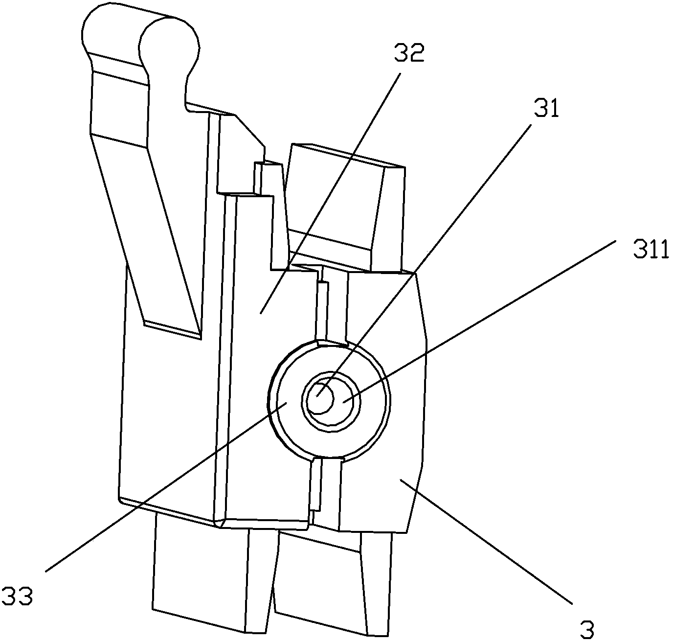 Electromagnetic relay with armature part convenient to insert