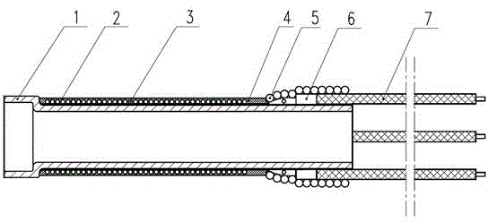 Multi-redundant metal framework platinum resistor temperature sensing element and manufacturing method thereof