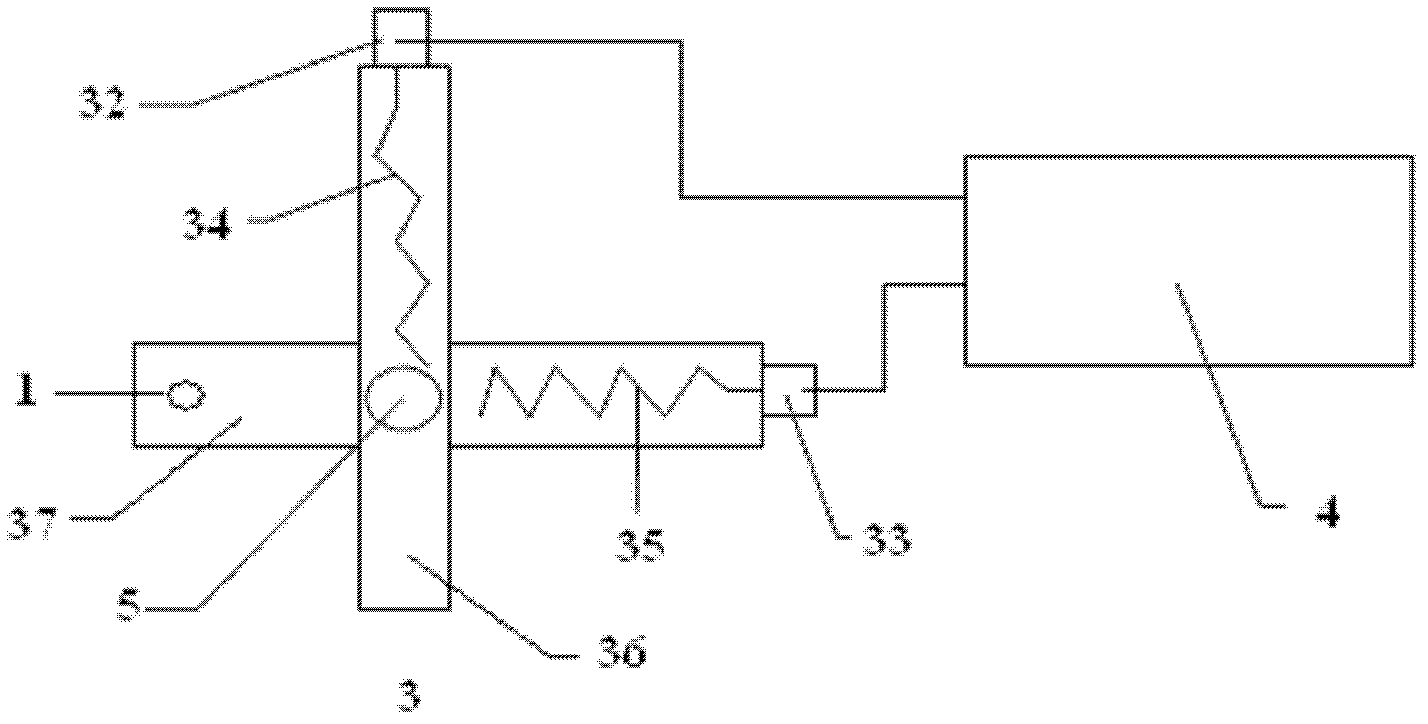 Device and method for measuring trapped magnetic field of block high temperature superconductor