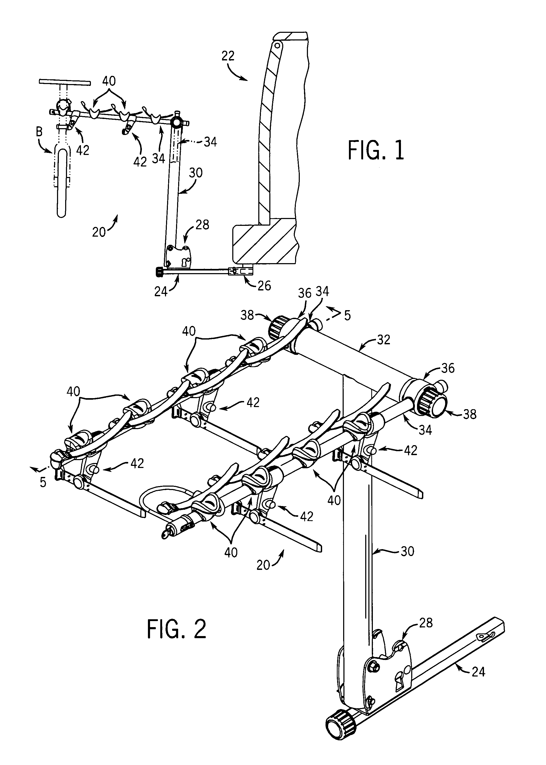 Quick conversion connection system for a component of a vehicle-mounted equipment carrier