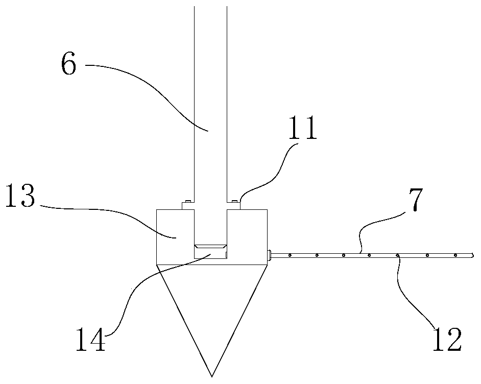 Soil retention device for saline-alkali soil