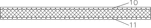 Sequentially etched and plated lead frame structure without island prepacked plastic sealed material and producing method thereof