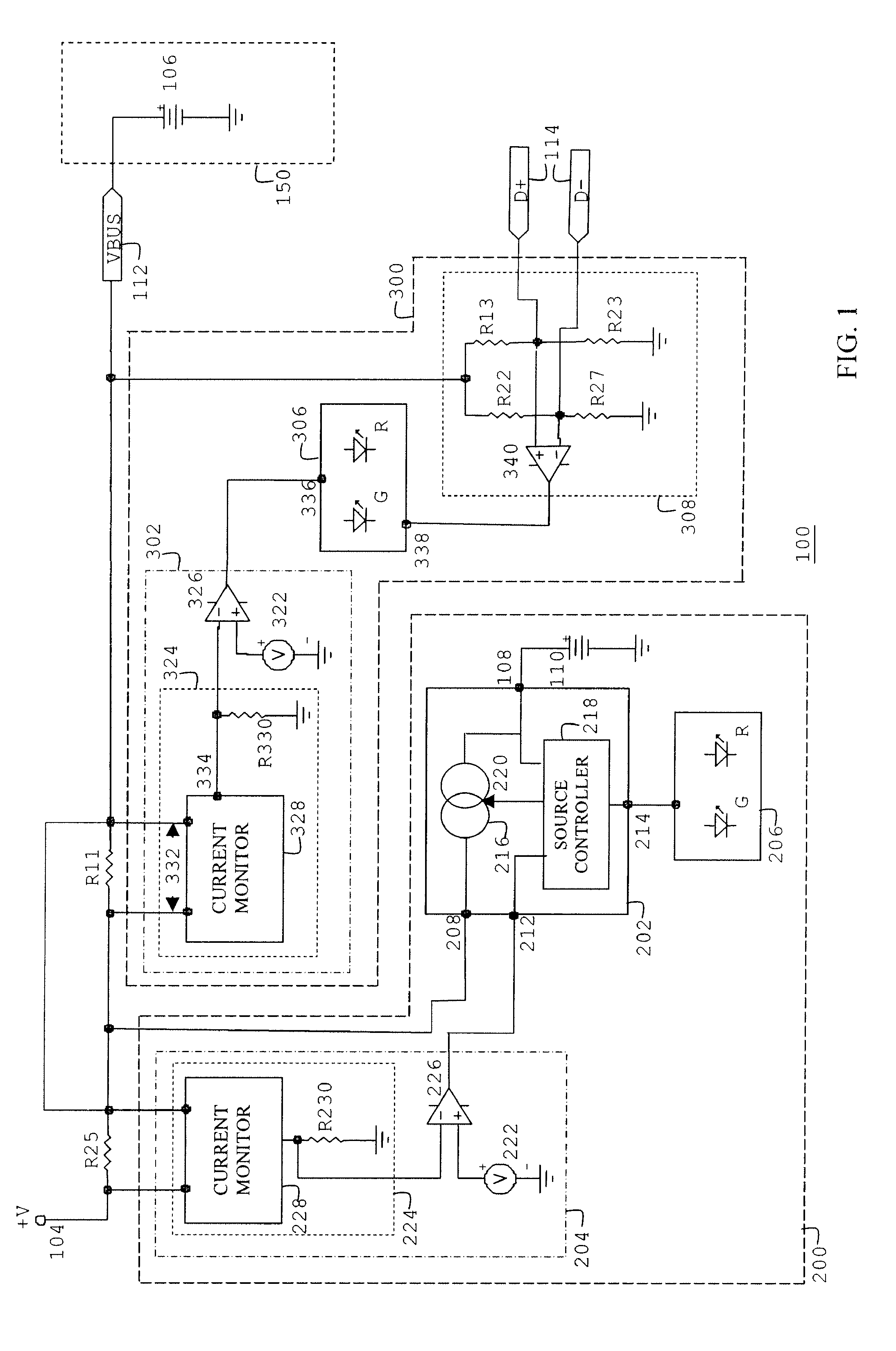 Battery charger for a handheld computing device and an external battery