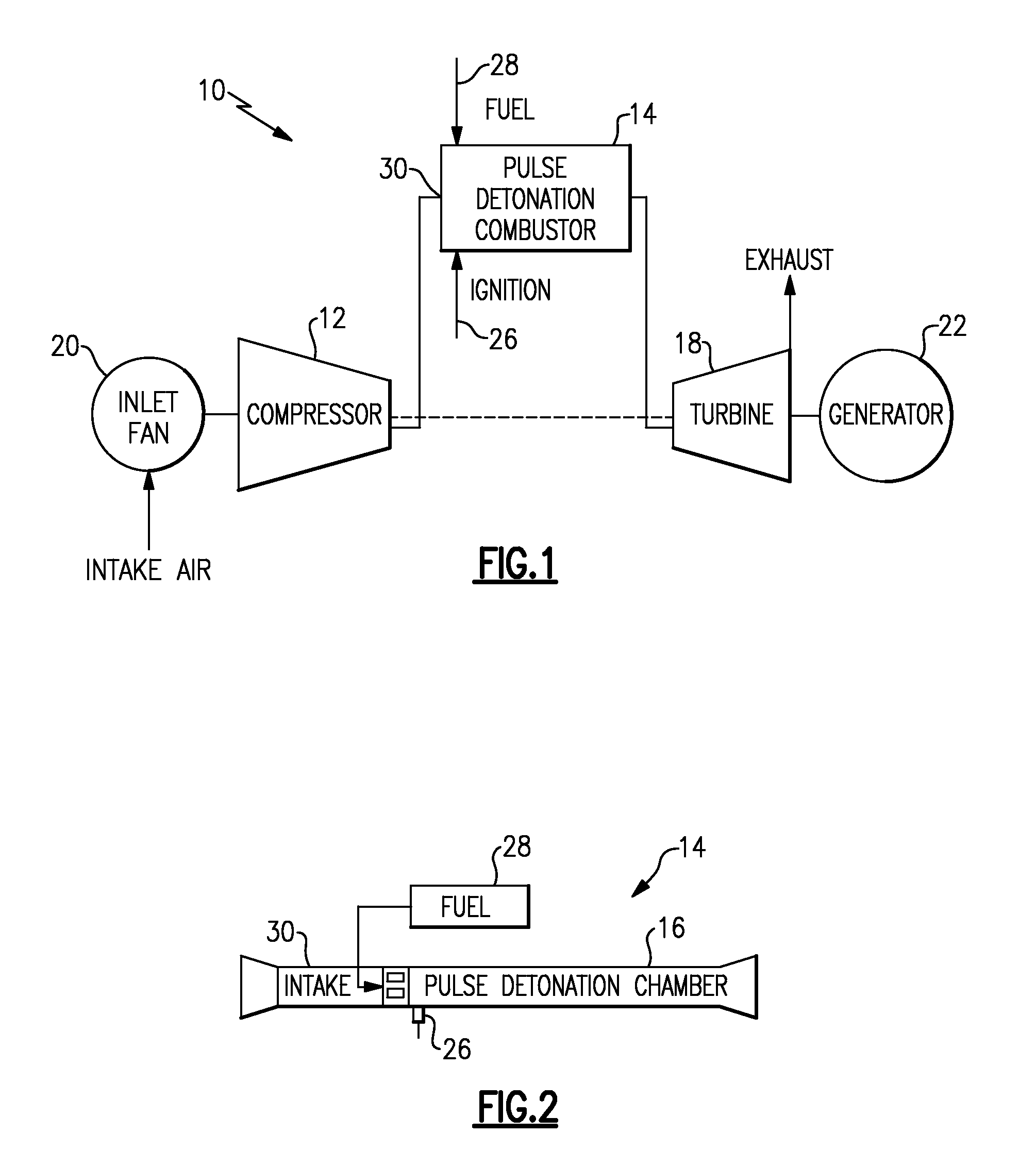 Integrated deflagration-to-detonation obstacles and cooling fluid flow