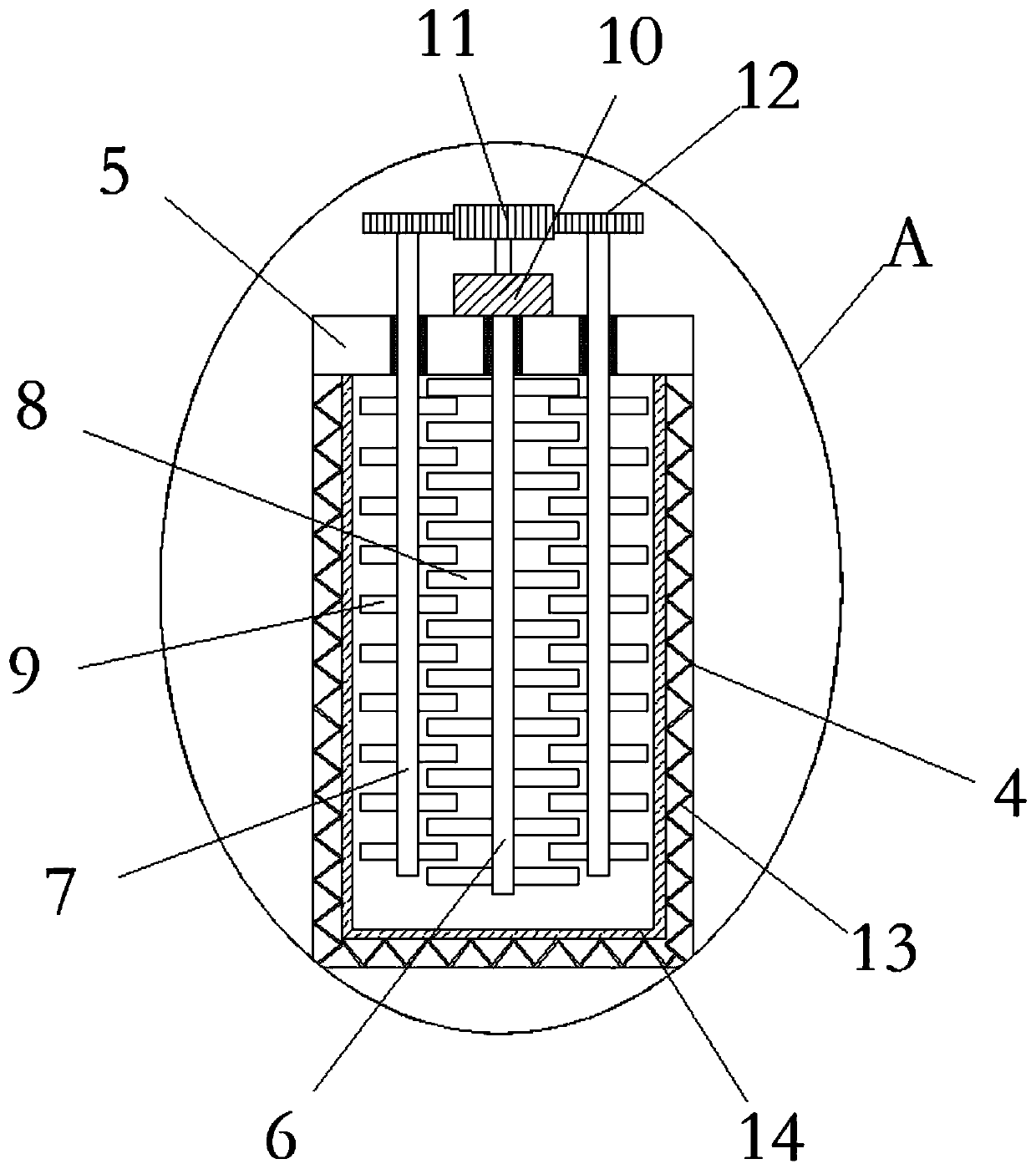 A cable refueling machine capable of uniform refueling