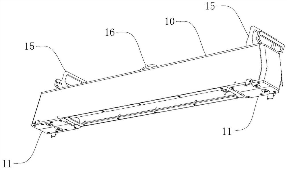 A rail corrugation detection device