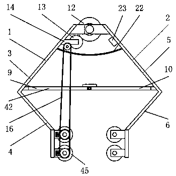 Quick-fitting garment clip device for garment production line