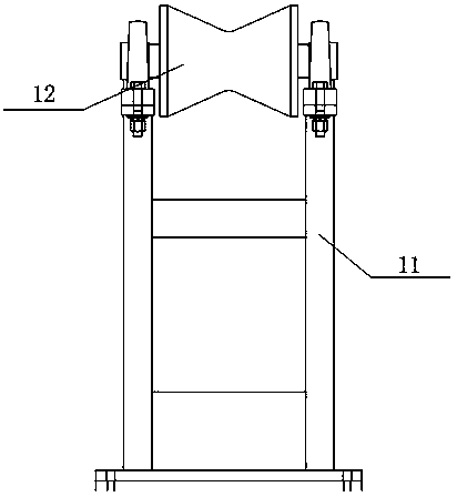 Steel pipe automatic drilling and punching integrated equipment