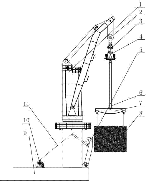 Crane lifting device